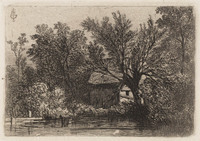 TvB G 1804
<br/>
Hutje bij het water
<br/>
<em>Lauters, Paulus (1806-1875)</em>